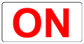 ON sign
