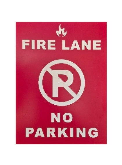 FIRE LANE/ NO PARKING Sign