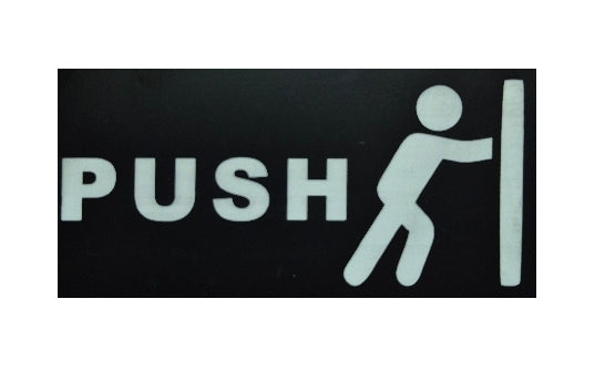 PUSH/PULL Sign